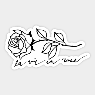 La Vie En Rose Sticker